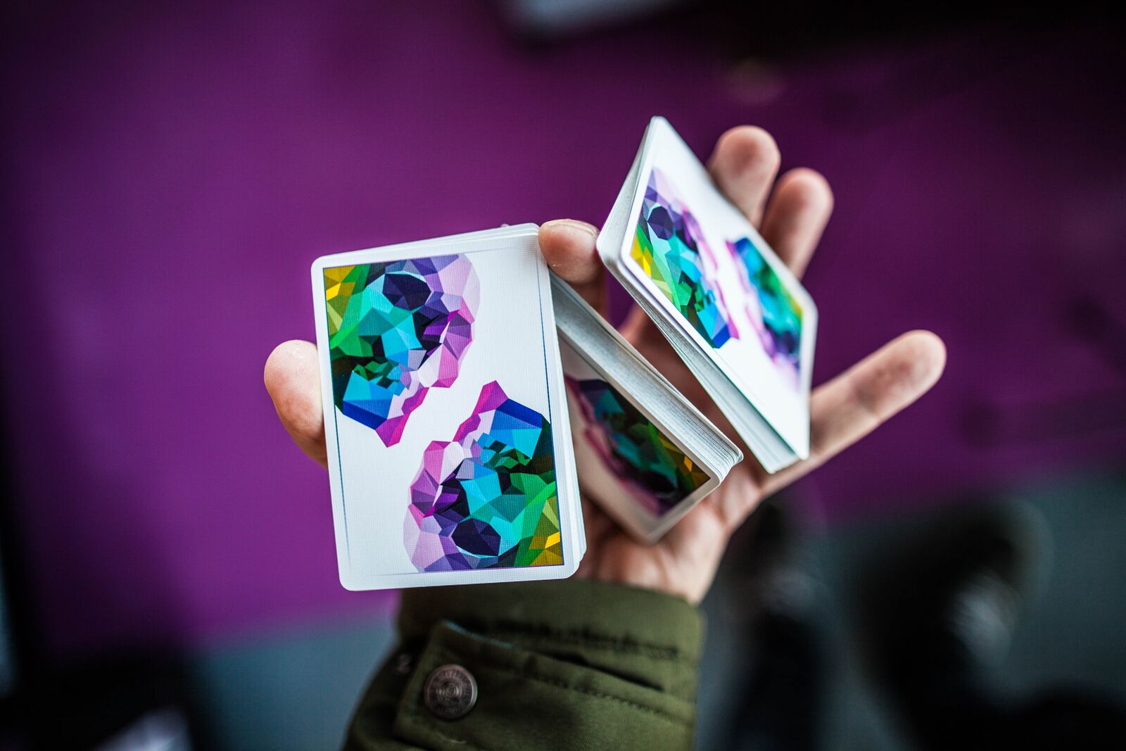 Bài Bicycle USA : Memento Mori Playing Cards by Chris Ramsay