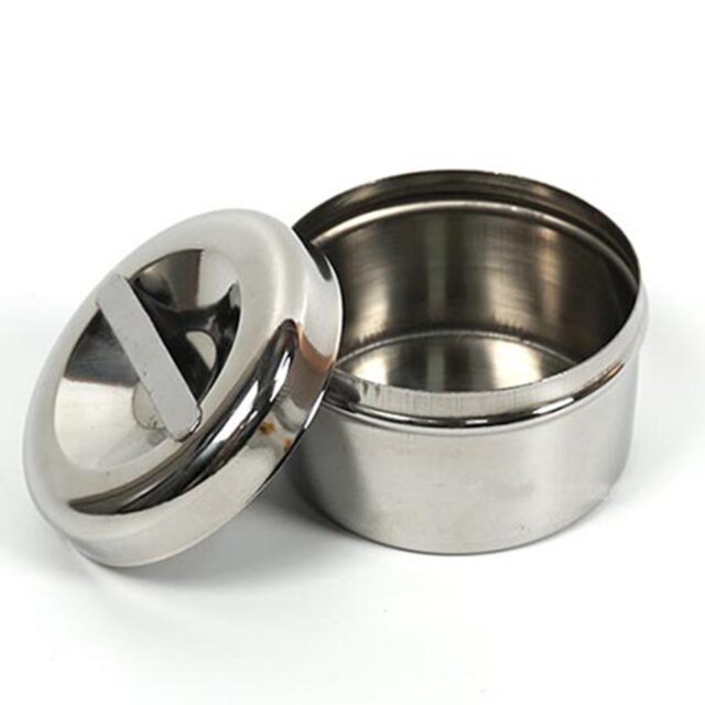 Hộp tròn đựng bông cồn y tế