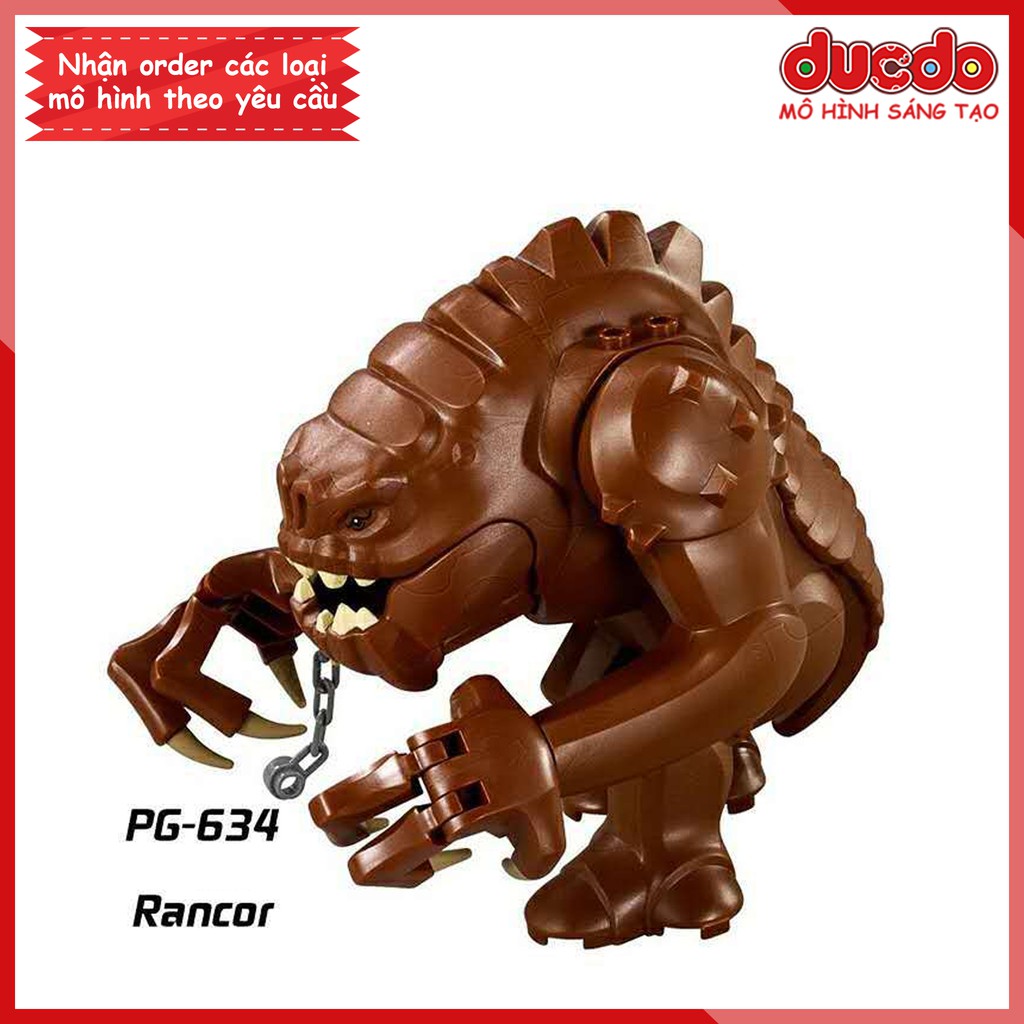 Bigfig Quái Vật Rancor Trong Phim Star Wars - Đồ chơi Lắp ghép Xếp hình Mini Minifigures Big Fig PG634