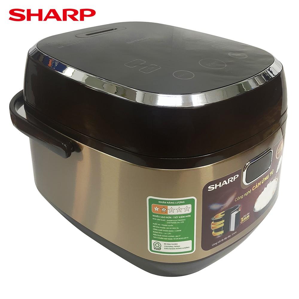 Nồi cơm điện cao tần Sharp KS-IH190V-GL, Công nghệ IH nhiệt 3D