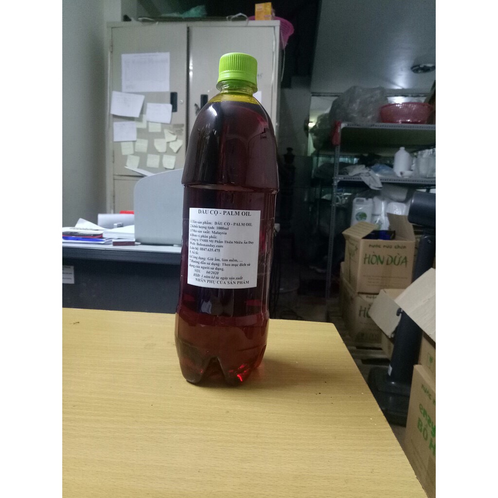 DẦU CỌ ĐỎ tinh luyện nhập khẩu có kiểm nghệm 1000ml