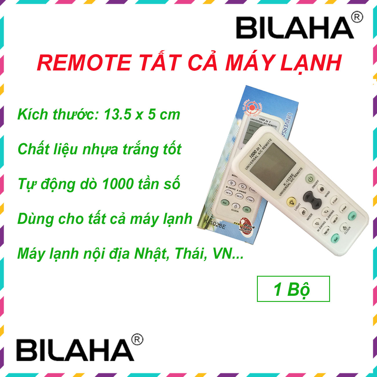 Remote Điều Khiển Máy Lạnh Đa Năng Tất Cả Dòng Hàng Nhật, Việt Nam Cũ Mới Đều Được (Có Hàng Sẵn)