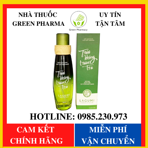 Dung dịch vệ sinh Trầu không tràm trà Lagumi 100ml - G1