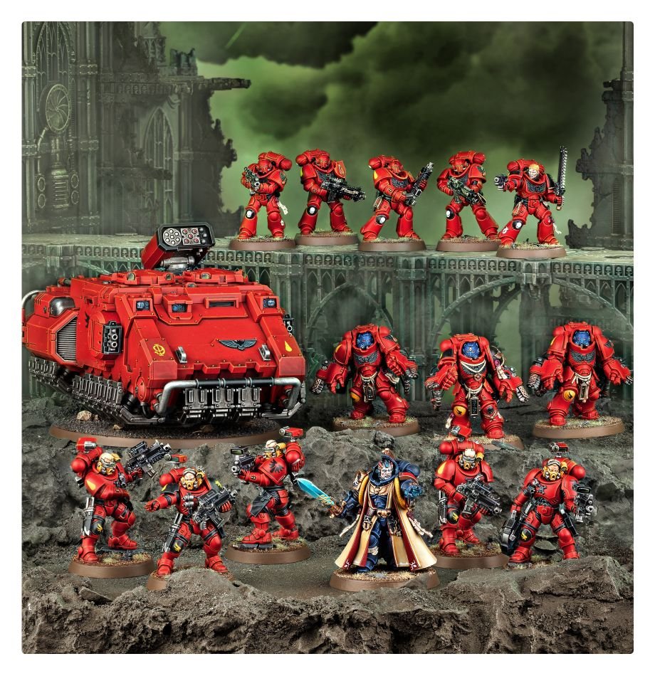 Mô hình nhân vật Warhammer 40k Combat Patrol: Blood Angels