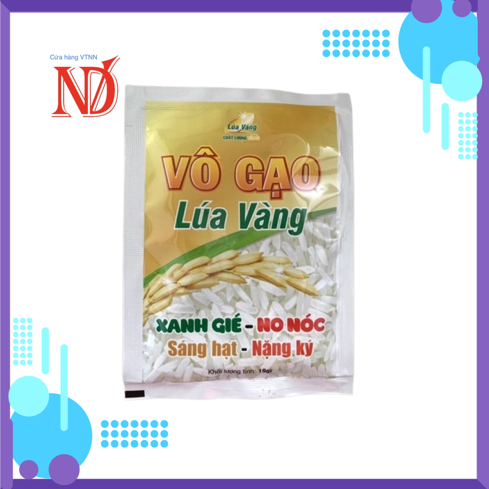 Phân bón lá vô gạo lúa vàng 19g - kali hữu cơ asco 95