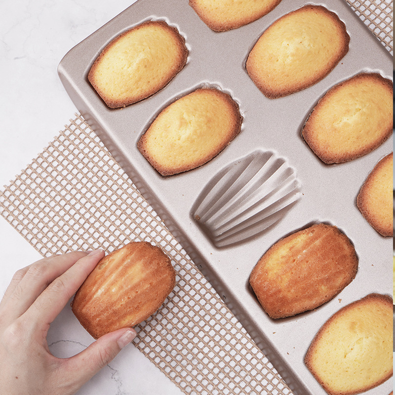 Khuôn làm bánh hình vỏ sò, Madeleine - dụng cụ làm bánh - GBBM011