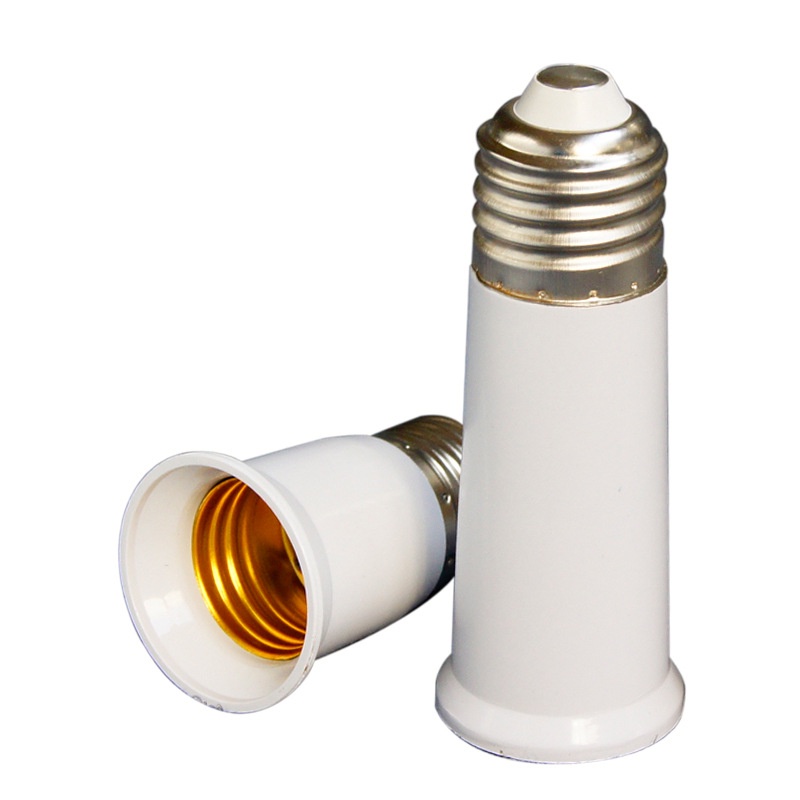 Đuôi đèn chuyển đổi mở rộng e27 sang e27 65mm, 95mm, 120mm tiện lợi