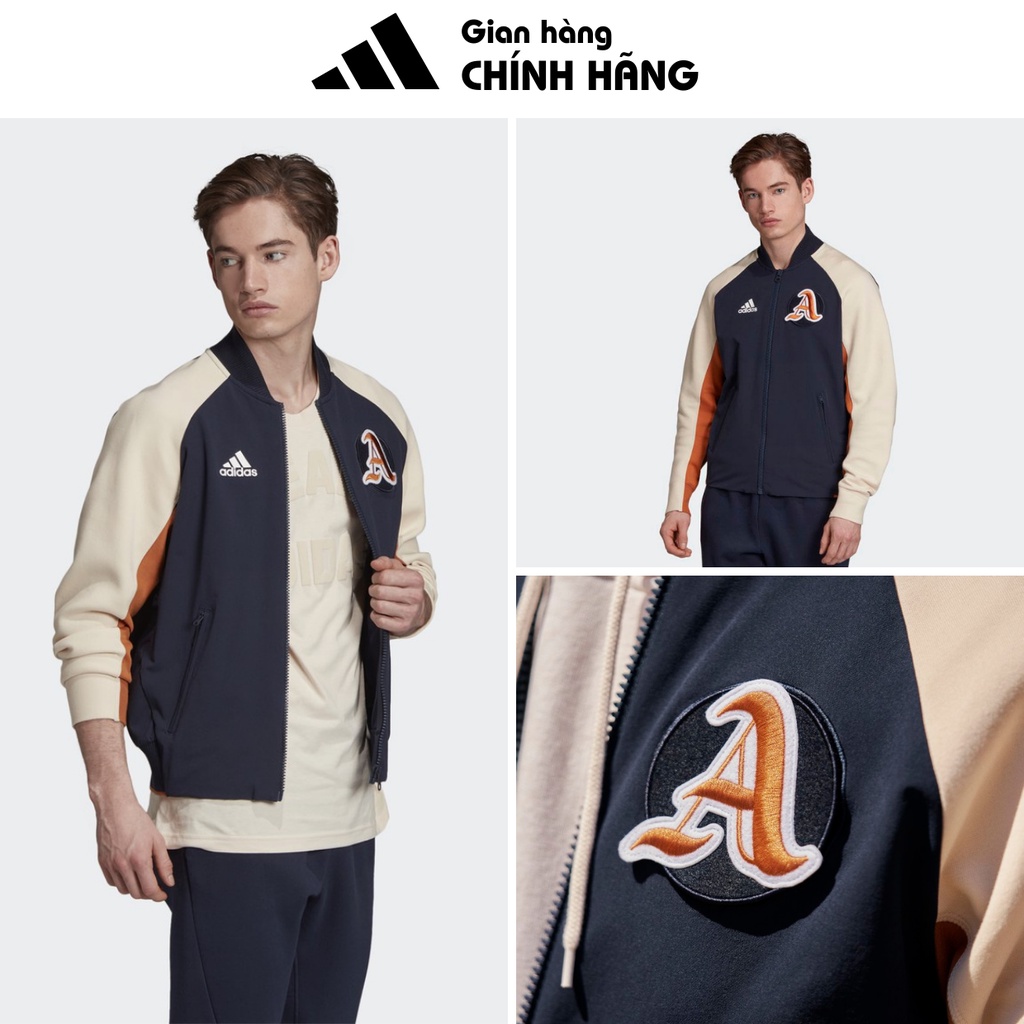 Áo khoác adidas nam, áo khoác nỉ nam adidas, áo khoác mùa đông - adidas vrct navy dx8408 hàng chính hãng