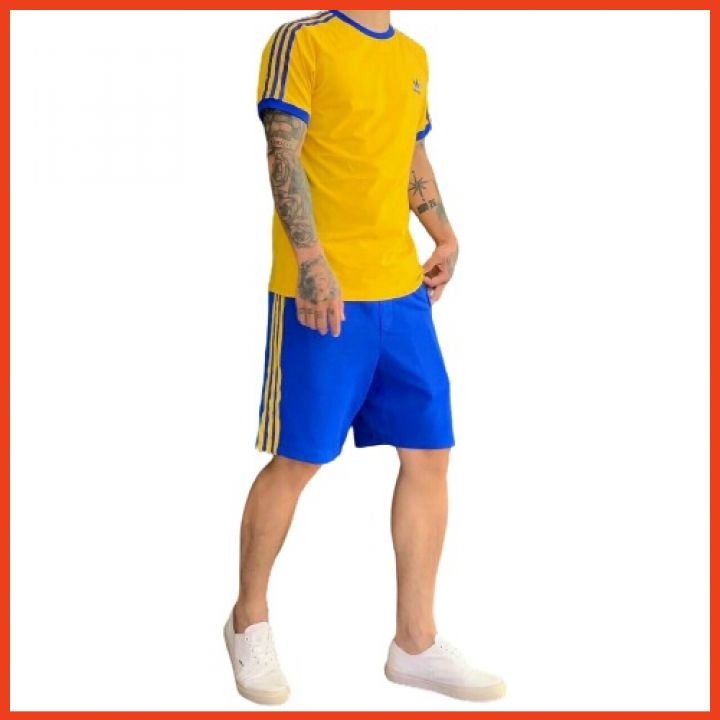 [HCM]Bộ đồ thể thao nam cộc tay - Set đồ bộ thun cotton nam mát lạnh thời trang phong cách GAO STORE86 ms11