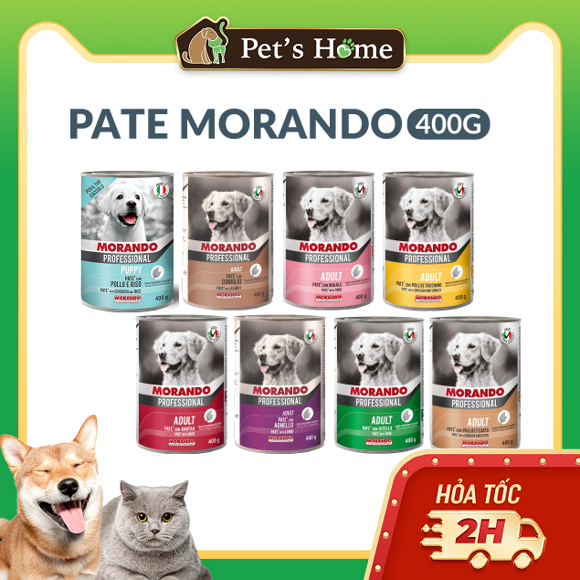 Pate Morando Professional nhập Ý cho chó 400g