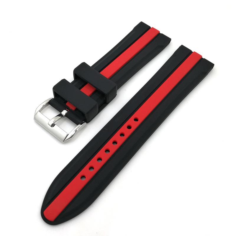 Dây đồng hồ cao su tik006