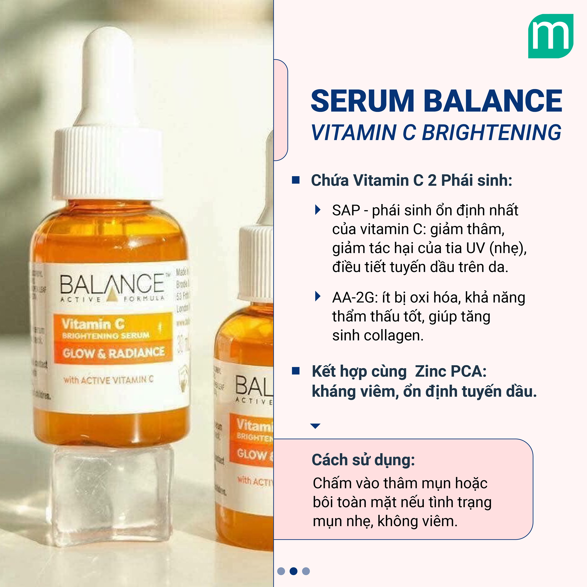 Tinh Chất Làm Sáng Da Balance Serum Vitamin C 30ml
