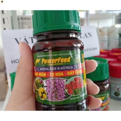 Phân đạm cá hồi powerfeed - 100ml rất tốt cho lan