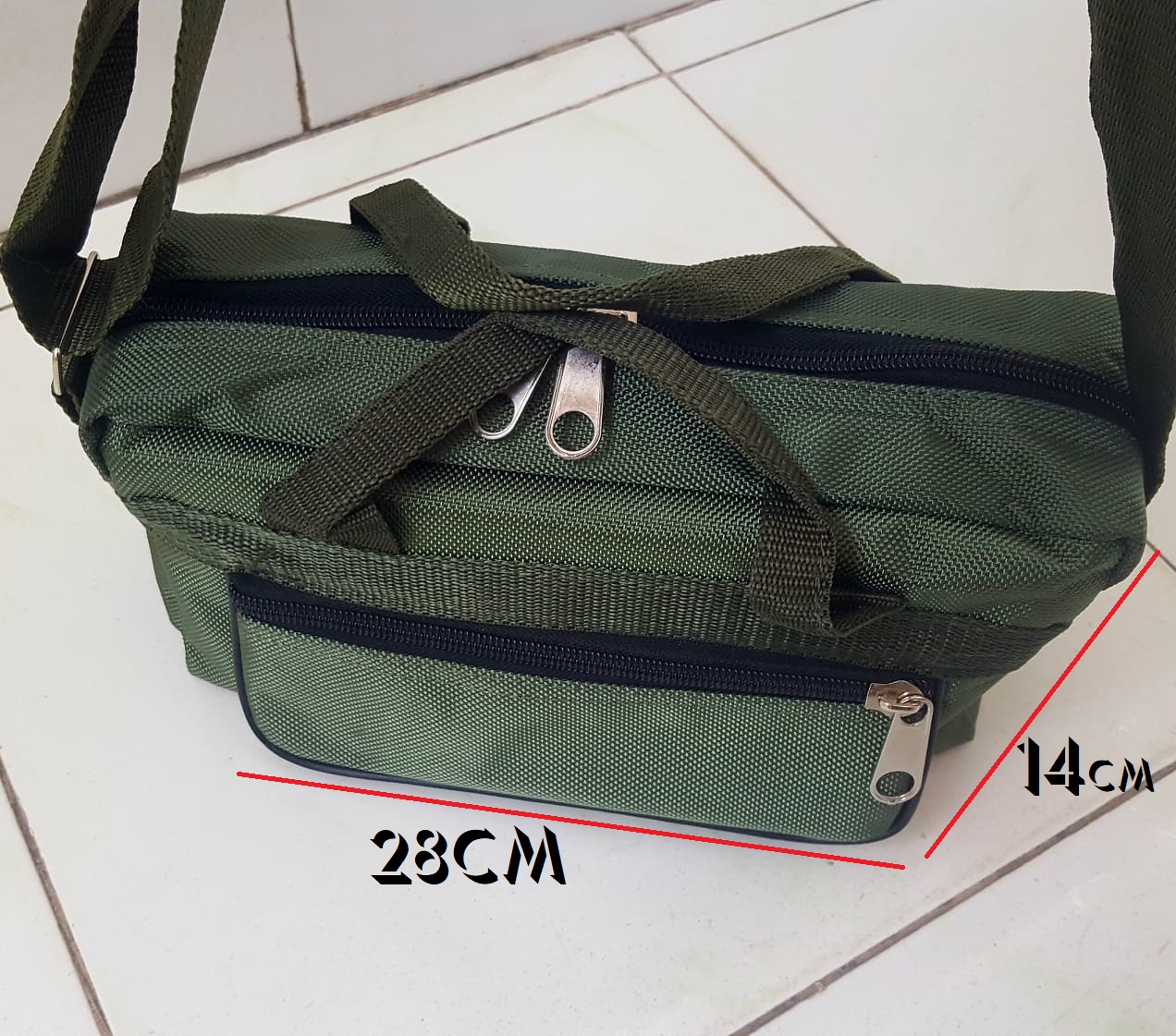 TÚI ĐỒ NGHỀ MINI XANH LÍNH LOẠI TỐT