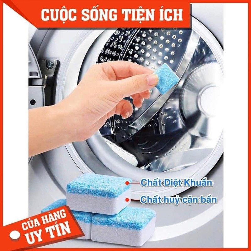 COMBO 24 viên tẩy lồng máy giặt siêu sạch tiện lợi