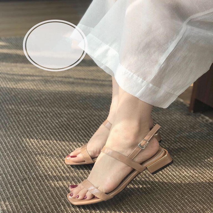 dép sandal nữ 2p quai mảnh cực xinh