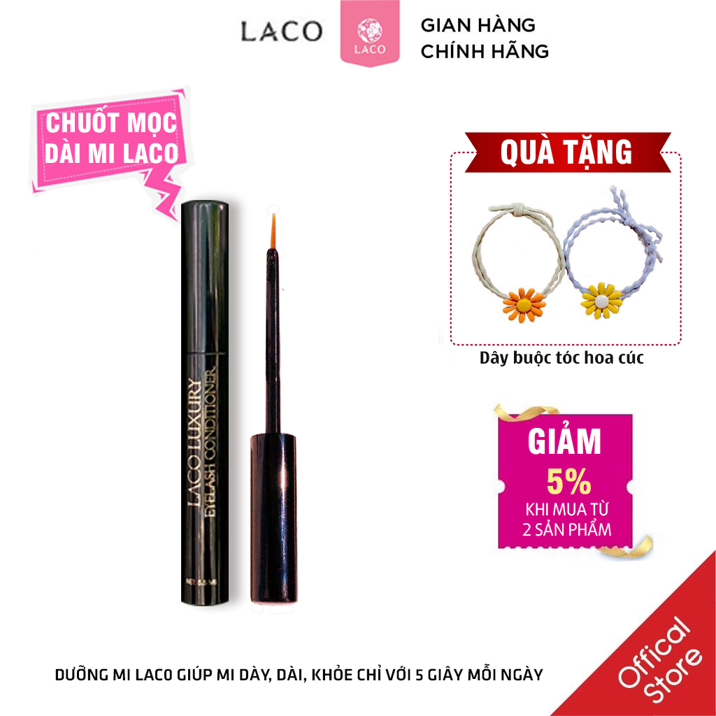 Dưỡng dài mi laco luxury - laco luxury eyelash conditoner