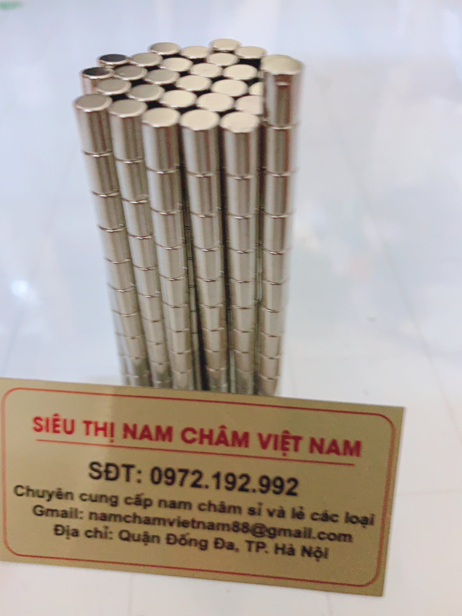 Nam châm 6x8mm nam châm vĩnh cửu