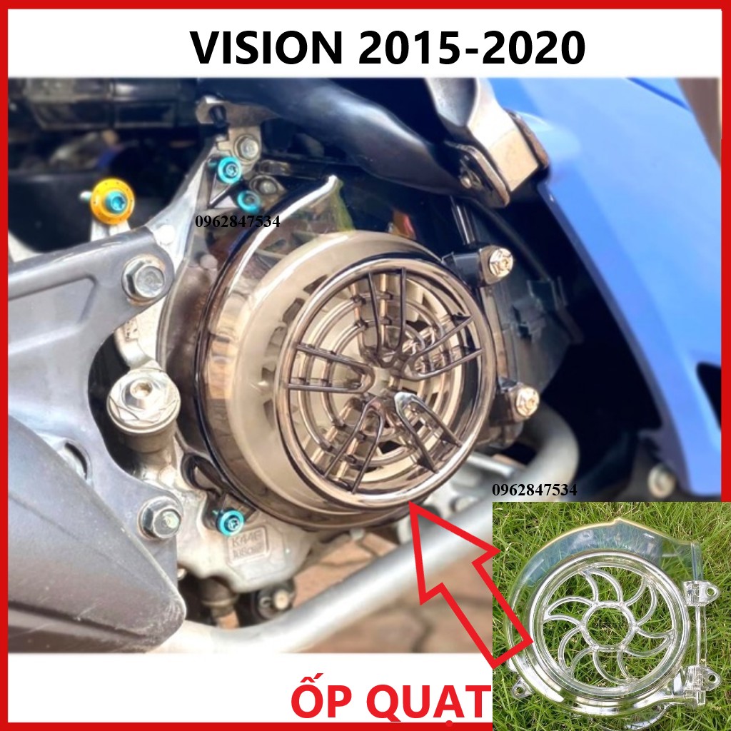 Quạt gió Vision 2015-2020 trong suốt gắn như zin