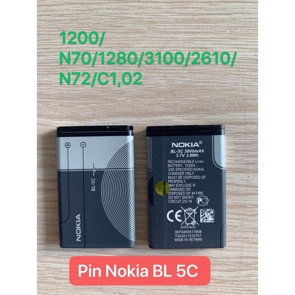 Pin Nokia 5c chính hãng