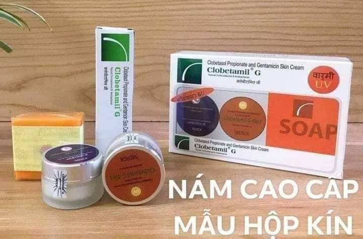 Bộ kem xóa nám tàn nhang cao cấp clobetamil g