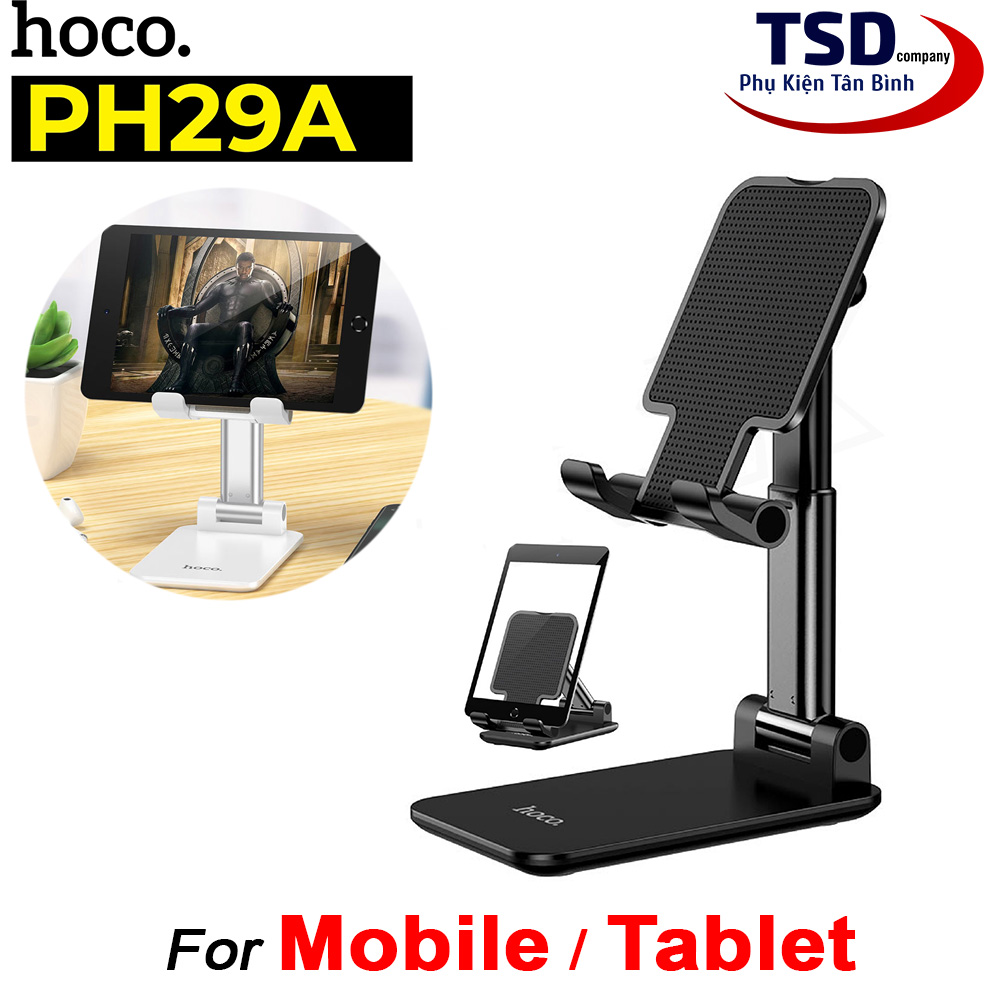 Giá Đỡ Điện Thoại Máy Tính Bảng Xếp Gọn Hoco PH29A Chính Hãng