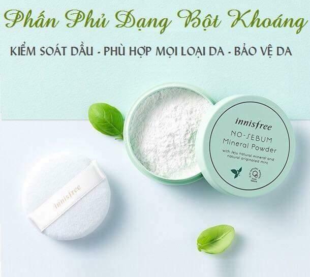 Phấn phủ kiềm dầu