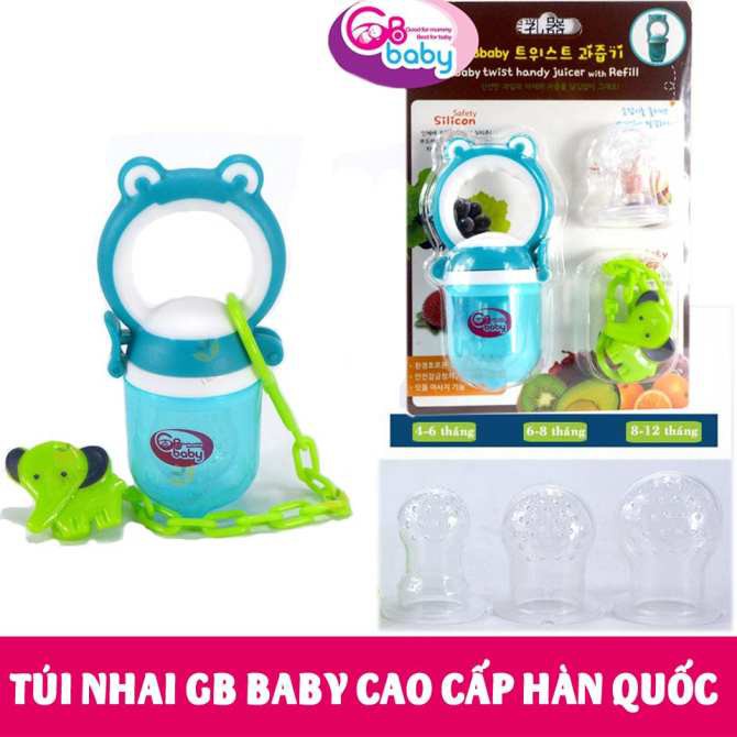 Túi Nhai Ăn Dặm Cho Bé Kichilachi