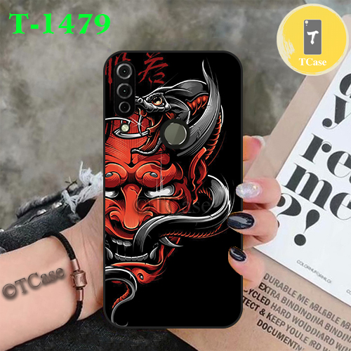 [HCM]Ốp lưng Vsmart Joy 3 dẻo đen in hình Samurai X cực ngầu