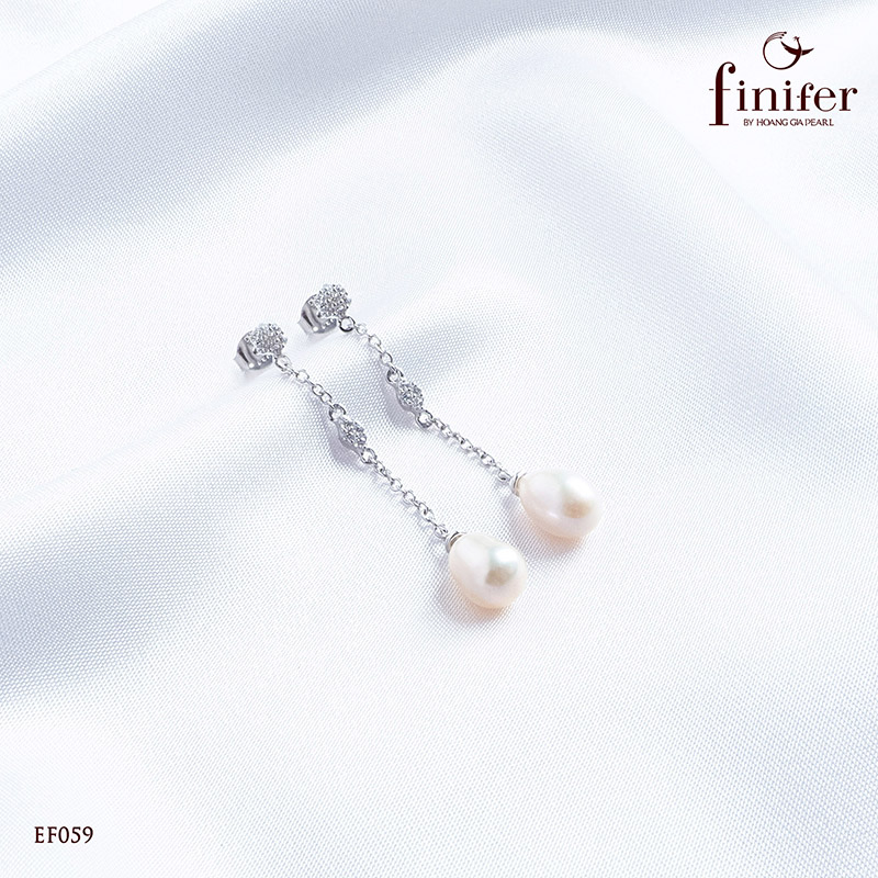 Bông tai ngọc trai Finifer EF059