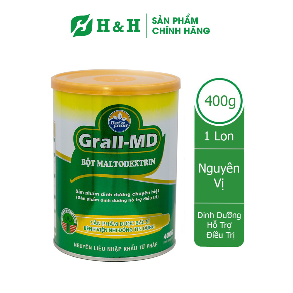 [HCM] Bột Maltodextrin Grall – MD - Dinh dưỡng chuyên biệt CHO TRẺ SUY DINH DƯỠNG, BỔ SUNG NĂNG LƯỢNG Ở NGƯỜI LỚN