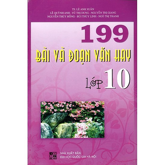 Sách - 199 bài và đoạn văn hay lớp 10