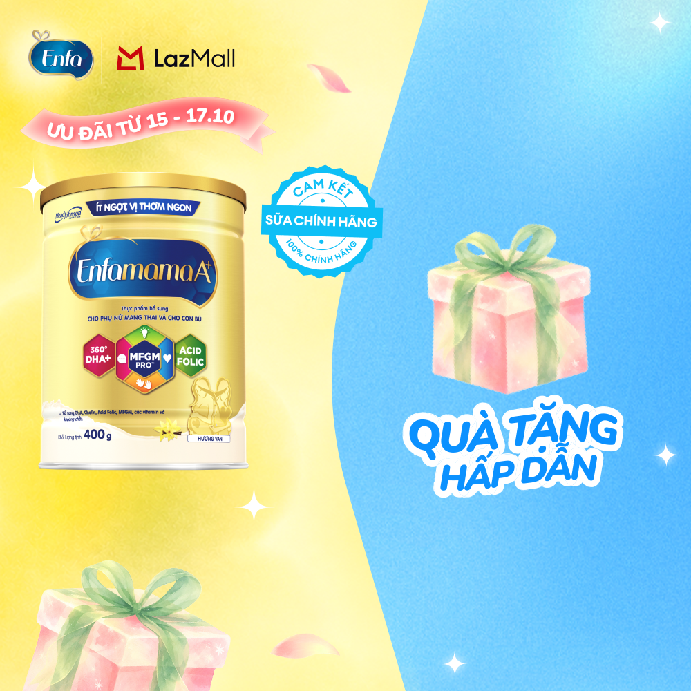 Sữa bầu Enfamama A+ hương Vani 400g