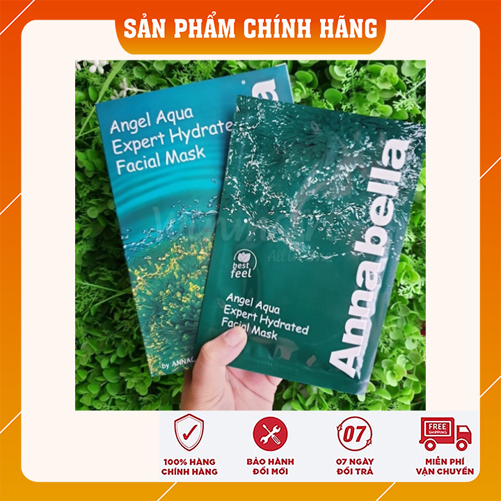 Miếng mặt nạ tảo biển Annabella Facial Mask Thái Lan