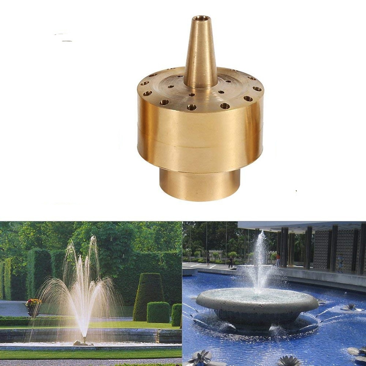 Đầu Phun Nước Nghệ Thuật Hình Bông Hoa Cho Đài Phun Nước