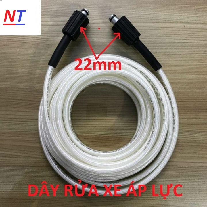 Dây xịt rửa xe áp lực gia đình 20M / chọn bộ như hình (ren 22mm ) | dây rửa xe mini | ống dây rửa xe | dây rửa xe cho máy rửa xe 20m | dây cao áp cho máy rửa xe | dây áp lực cho máy rửa xe | dây xịt rửa xe áp lực cao | dây rửa xe cao áp