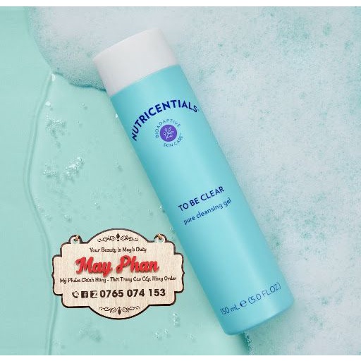 Sữa rửa mặt Nuskin Nutricentials Creamy Cleansing Lotion Nu Skin Pure Cleansing g.el Combination to Oily