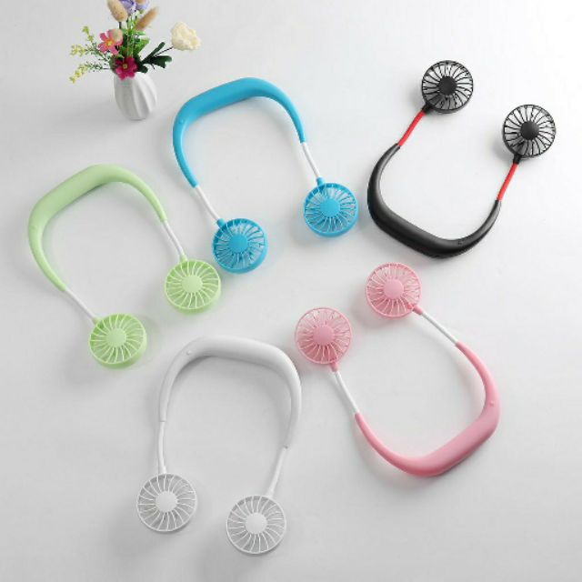 Quạt treo cổ mini cầm tay