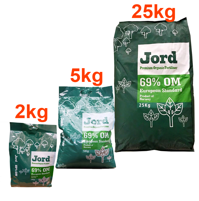 2kg phân jord hữu cơ savia 69%om