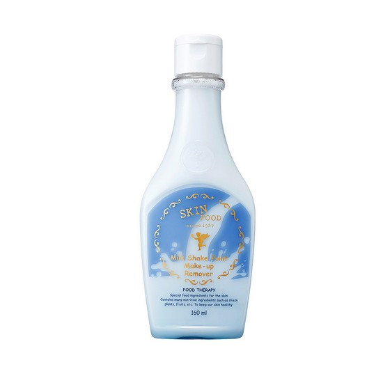Sữa Tẩy Trang Mắt Môi Skinfood Milk Shake Point Make-up Remover (160ml)