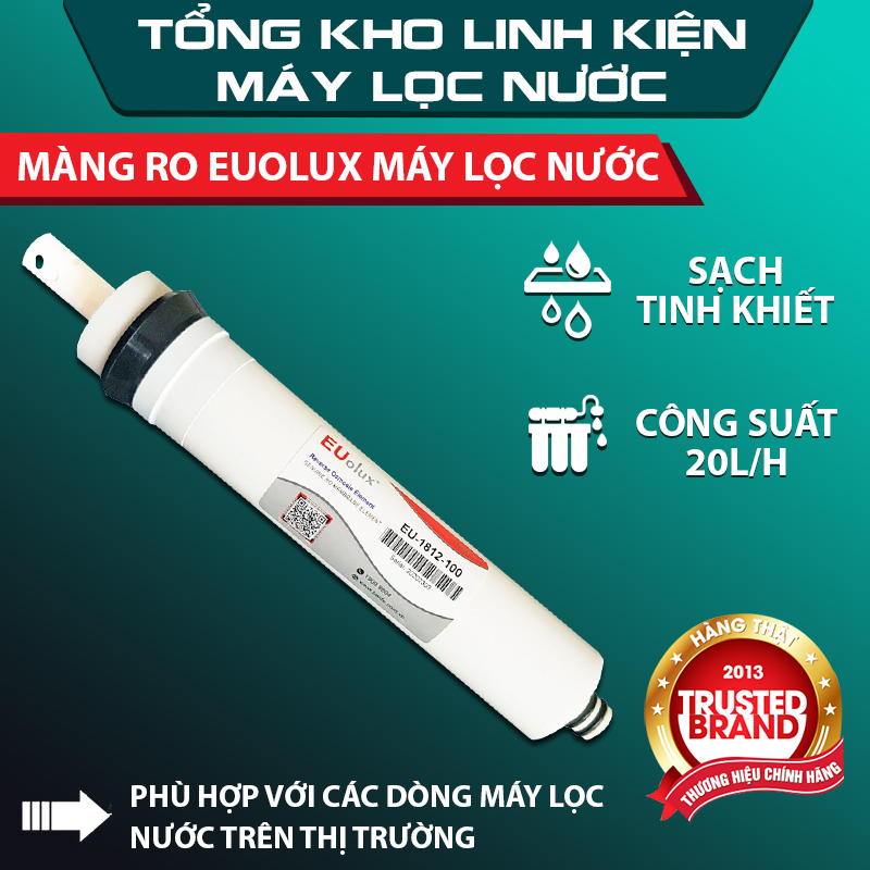 Lõi lọc nước ro , lõi lọc nước số 4 , màng lọc nước ro EULUX, lõi lọc nước ro sử dụng cho tất cả các loại máy lọc nước ro