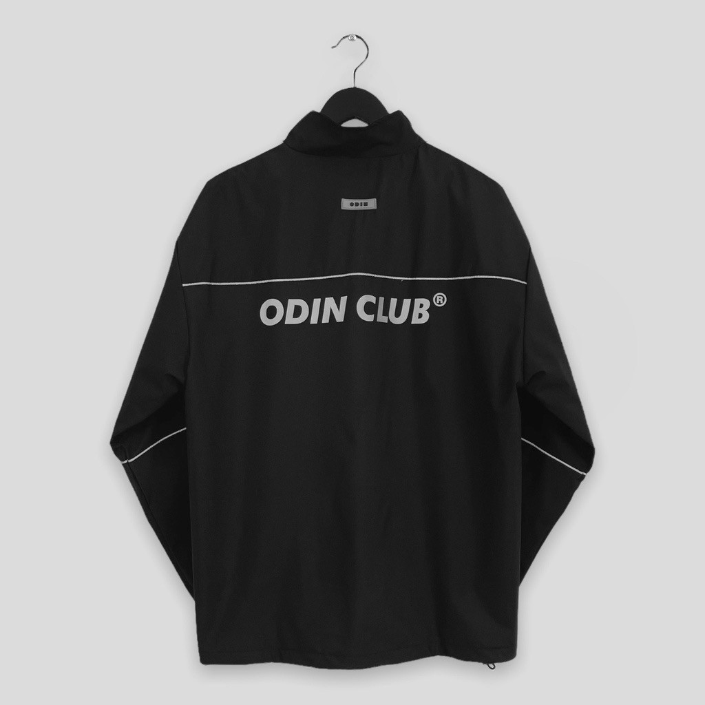 Áo Khoác Dù Nam Nữ 2 Lớp Chạy Viền in ODIN CLUB Kèm Logo Cổ Trụ Phối 1 Tông Mầu Siêu Ngầu .AT
