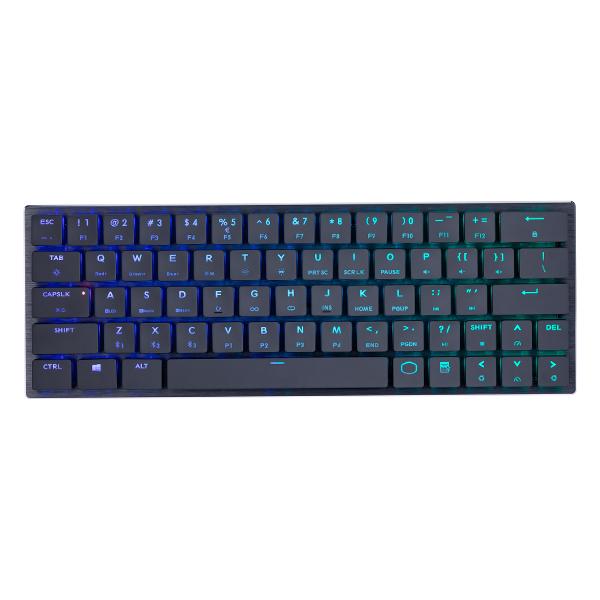 Bàn phím cơ Cooler Master SK621 RGB Bluetooth Low profile Red switch Black