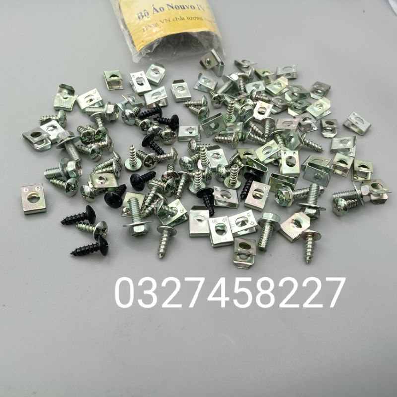 Bộ ốc vít bắt nhựa dàn áo xe Nouvo IV