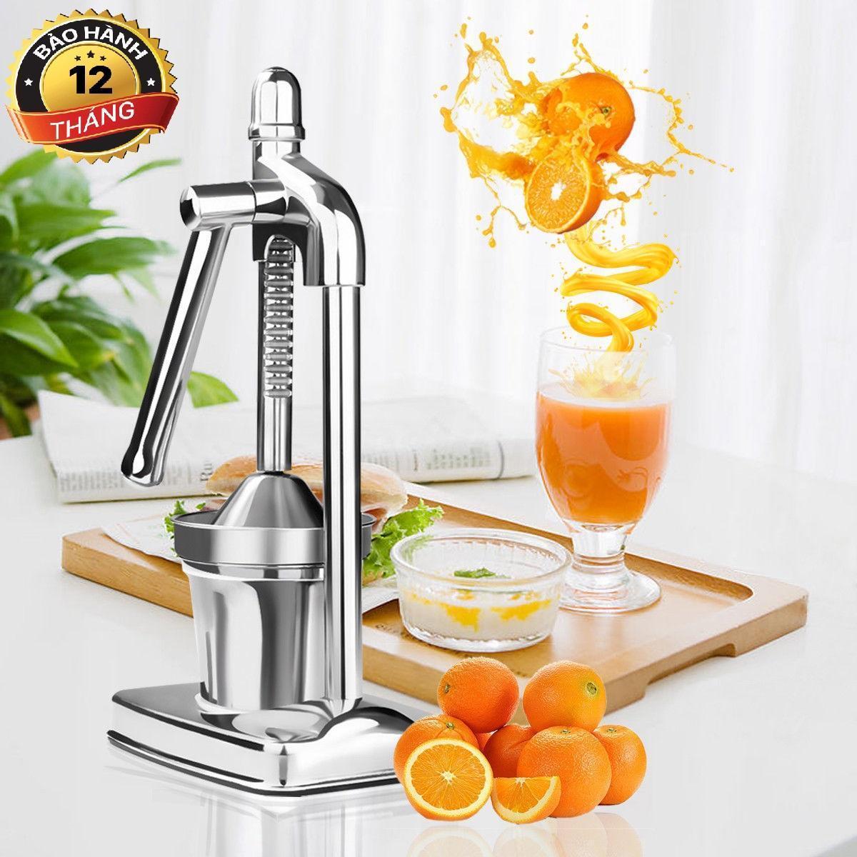 Dụng Cụ Vắt Nước Cam Chanh - Máy ép cam . Dụng cụ ép trái cây vắt cam máy ép cam Inox 304 bằng tay chống gỉ giá rẻ uy tín chất lượng.