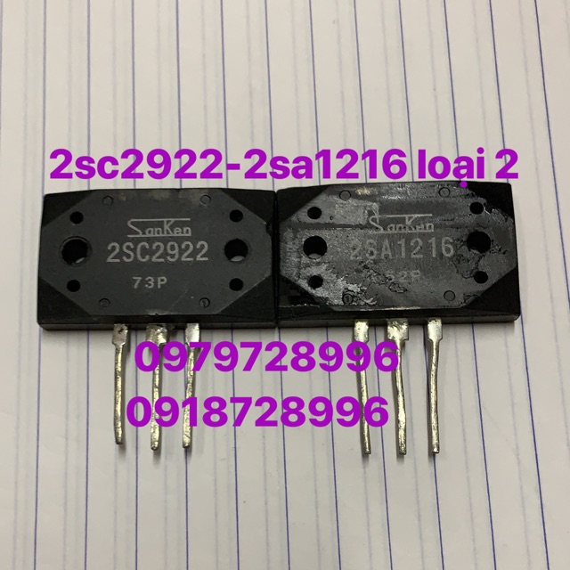 2sc2922-2sa1216 hàng bãi