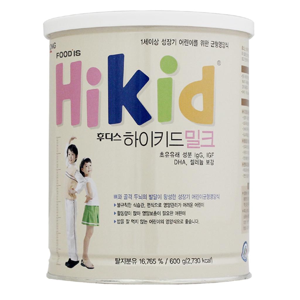 Sữa bột hikid 600g