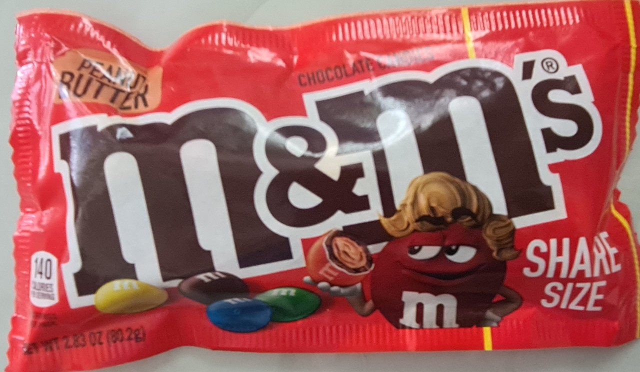 Kẹo chocolate m&m's peanut butter 80,2 gram - mỹ
