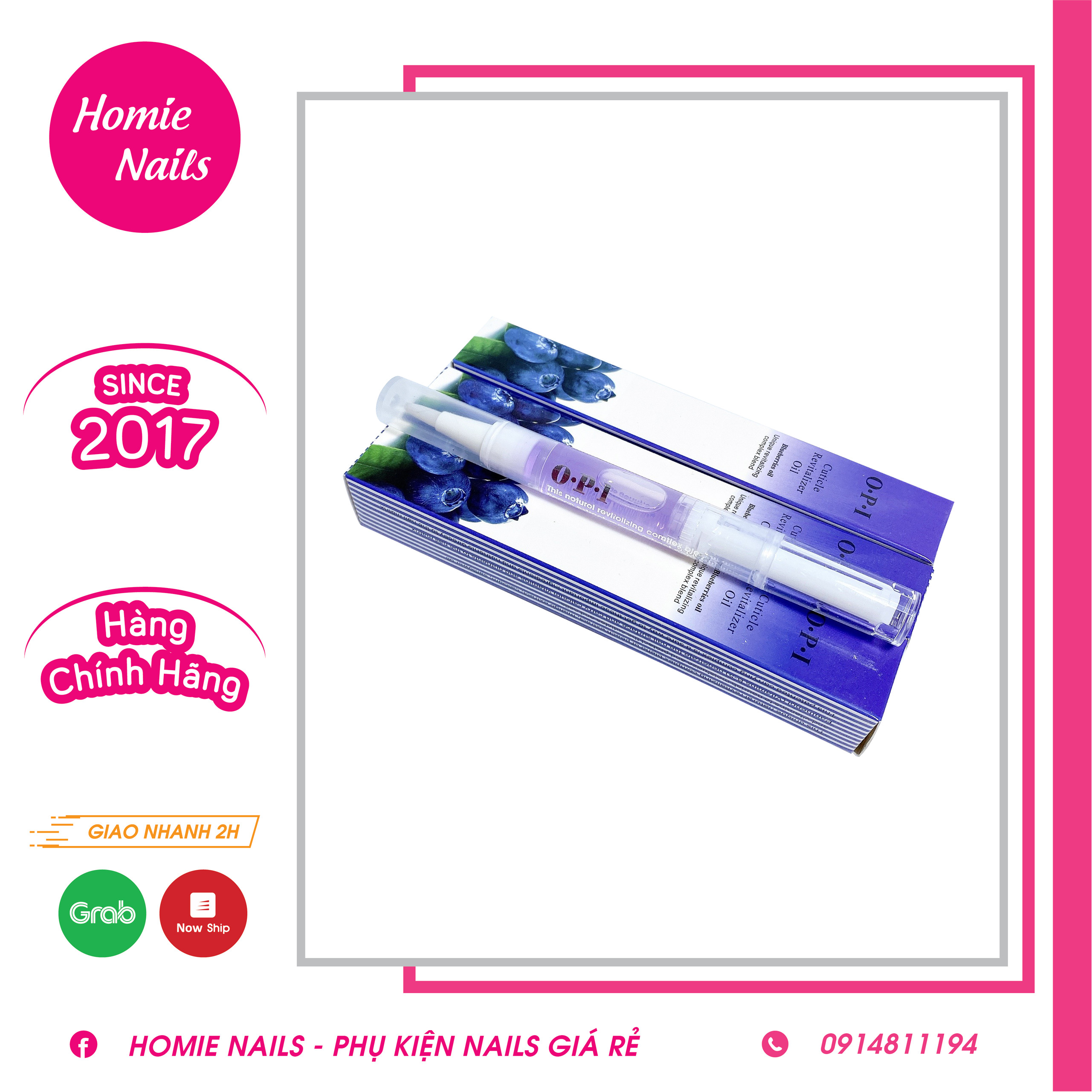 Bút dưỡng viền , bút dưỡng viền móng opi