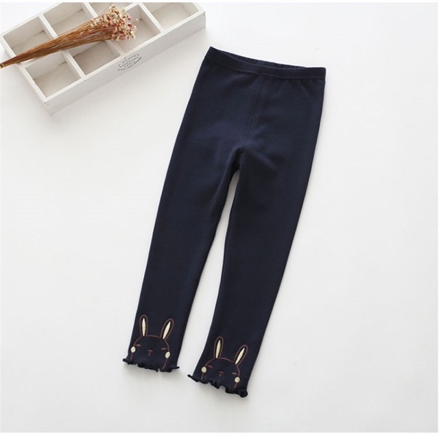 Freeship - quần legging thỏ cute cho bé gái. xưởng may hải phong